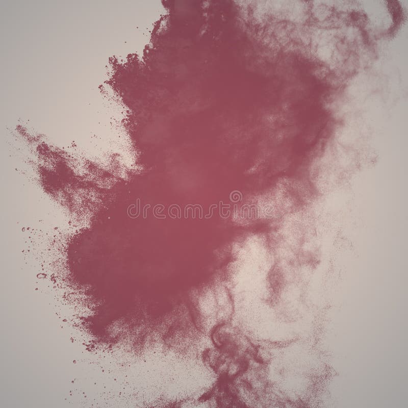 Abstract Powder Color Explosion Pastel Tone Background. Stock Image