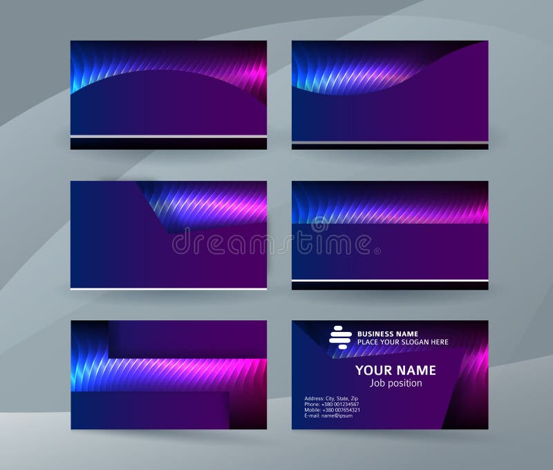 Business Card Background Blue Magenta Neon Effect08 Stock Vector - purple background: Bạn có muốn nổi bật giữa tất cả những thẻ danh thiếp thông thường? Với nền tím than tuyệt đẹp của hình ảnh này, bạn sẽ có một mẫu nền thẻ danh thiếp đẹp và sáng tạo hơn. Thưởng thức hình ảnh này để tìm hiểu cách thức tạo nên sự khác biệt trong thiết kế của bạn!