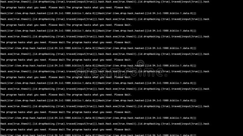 Computer code script vector illustration