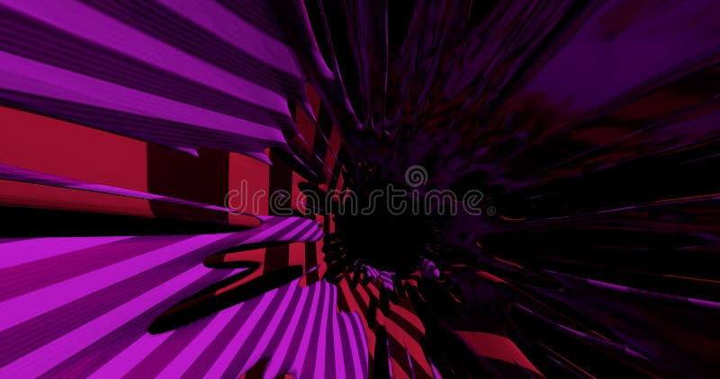 Psychedelic background of an explosion of colors melting one to another. stock illustration