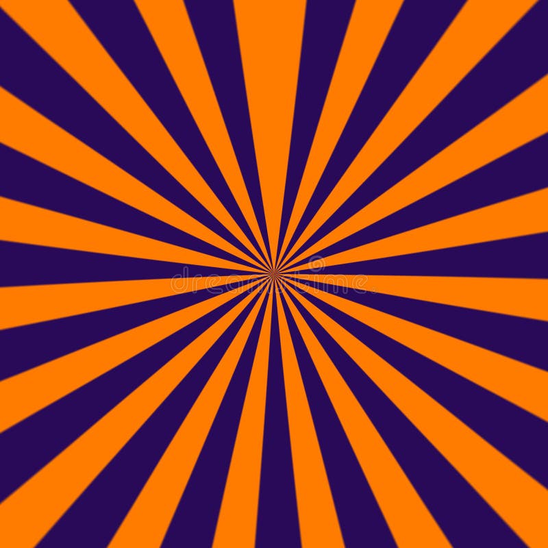Abstract psychedelic radial background of colored concentric lines stock illustration