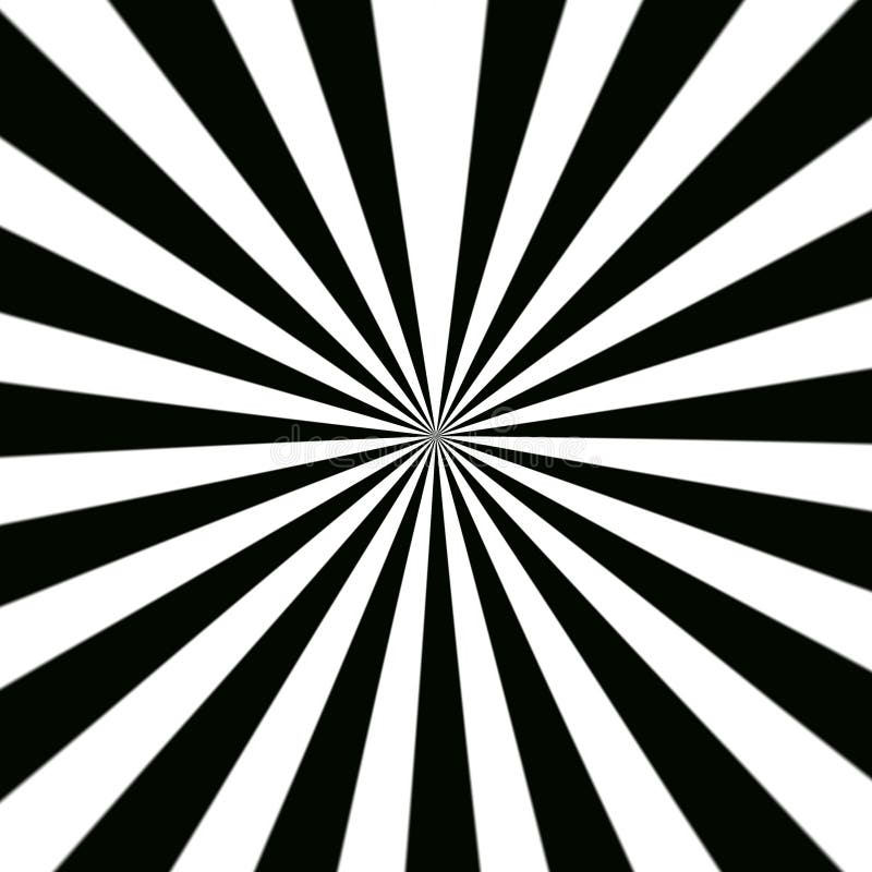 Abstract psychedelic radial background of colored concentric lines royalty free illustration