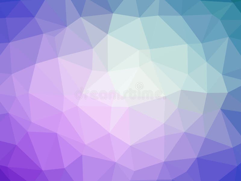 Abstract purple blue gradient polygon shaped background