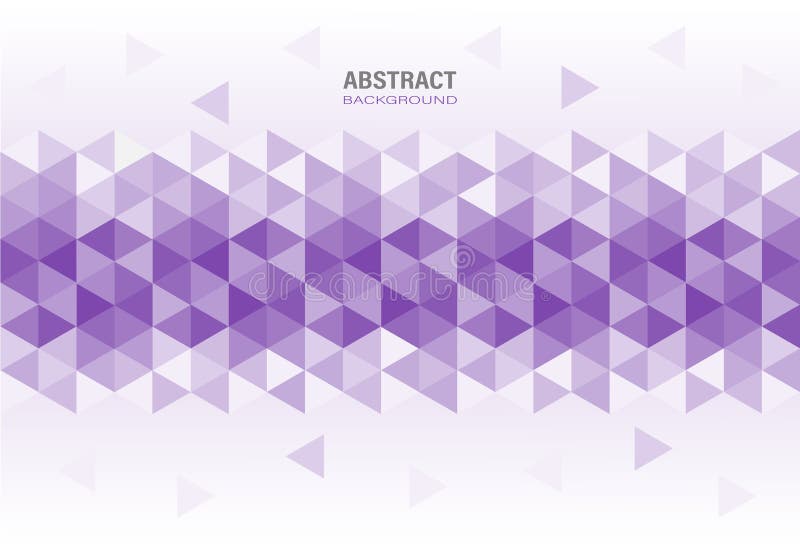 Abstract Purple Modern Geometric Template on Gradient Background Stock
