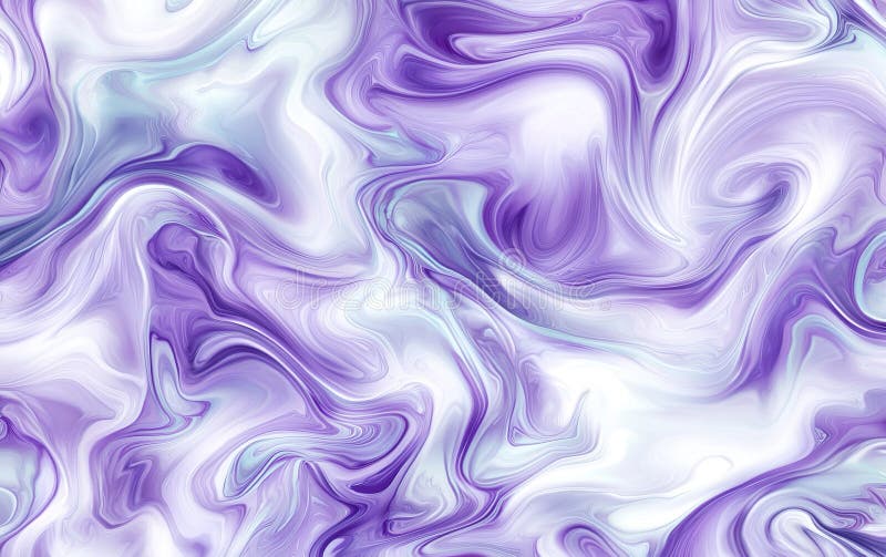 Abstract purple swirl design with fluid patterns and soft gradients perfect for artistic backgrounds or digital art royalty free illustration