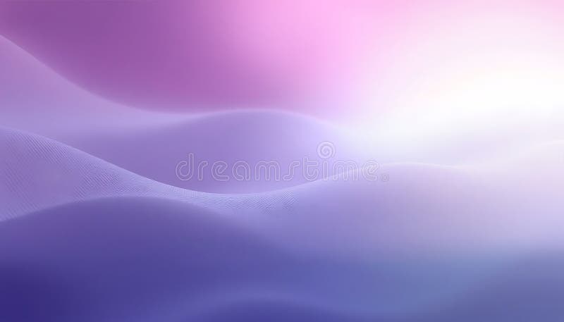 Abstract purple wave, smooth and flowing design, Stock Photo, Generative AI royalty free illustration