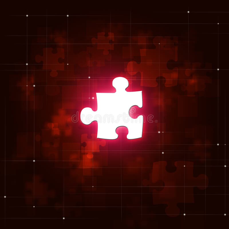 Abstract Puzzle Business Red Background. Abstract puzzle connections concept red business background stock photography Abstract Puzzle Business Red Background. Abstract puzzle connections concept red business background stock photography