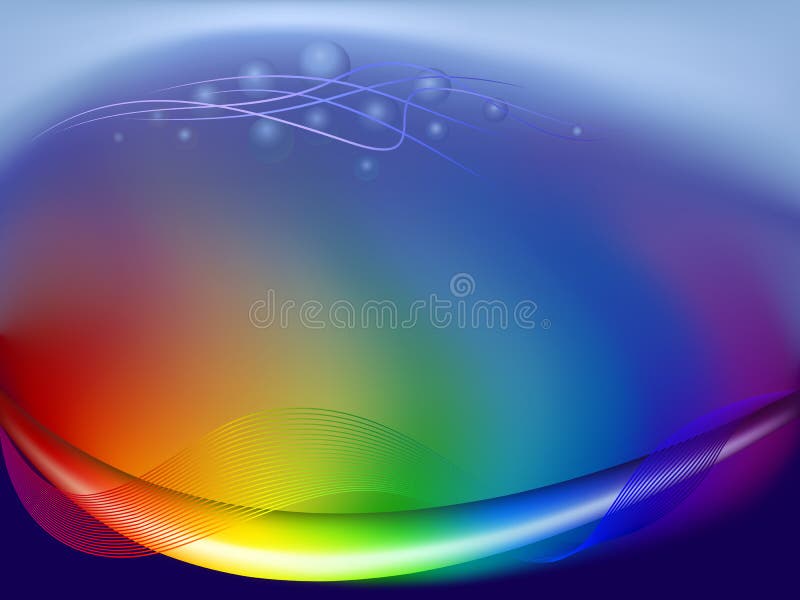 Abstract rainbow background