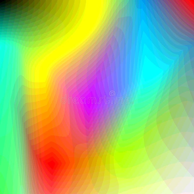 Abstract rainbow background Colorful abstract acrylic painting. Natural dynamic mixture of colo vector illustration