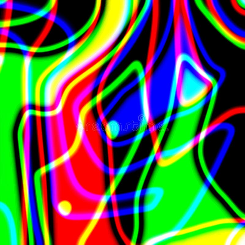 Abstract rainbow background Colorful abstract acrylic painting. Natural dynamic mixture of colors vector illustration