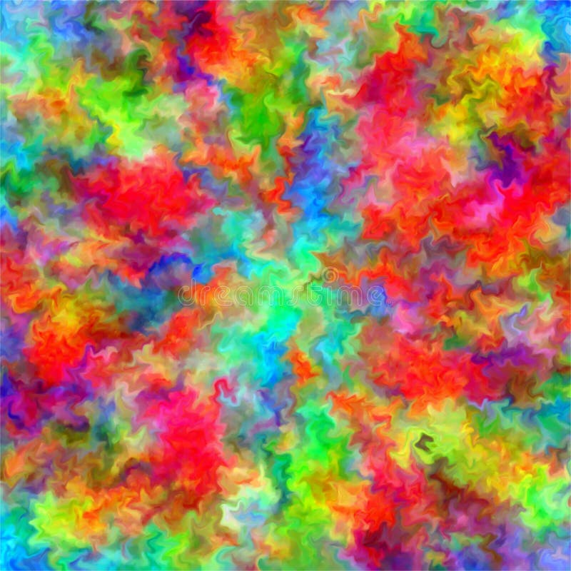 Abstract Rainbow Color Paint Splash Art Watercolor Background Stock ...
