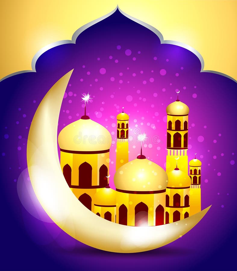 Abstract ramadan mubarakh background vector illustration