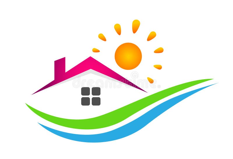 Центр дом друзей. Логотип домик у моря. Логотип домик и солнце. Дом солнца логотип. Логотип Солнечный дом.