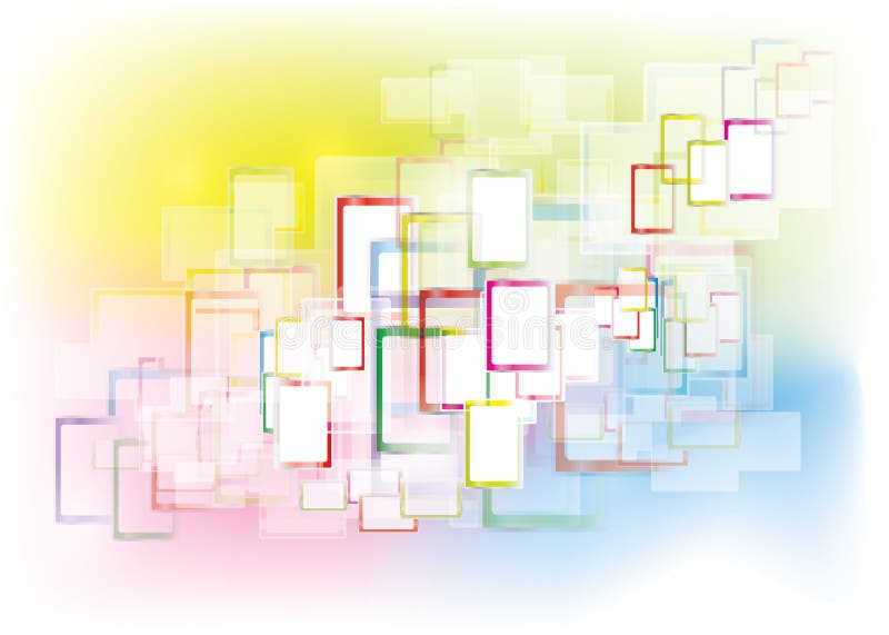 Abstract rectangles interface