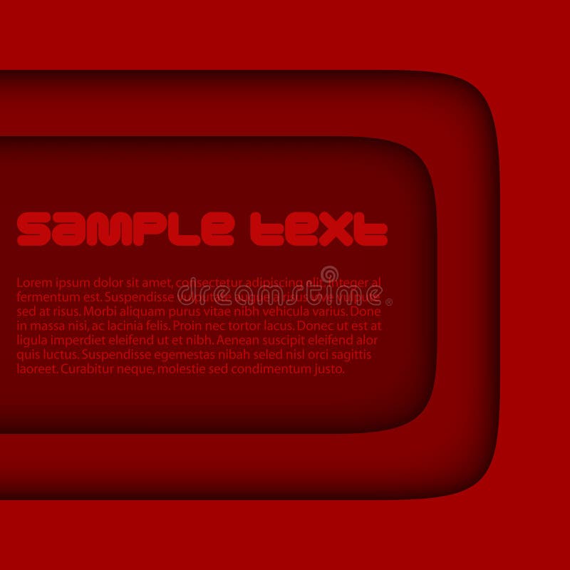 Abstract red 3d background