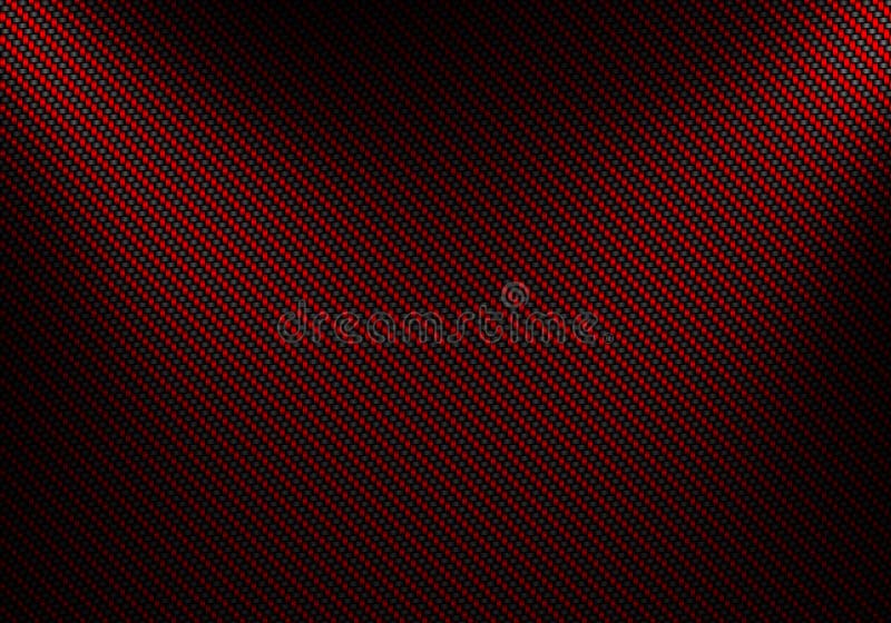 Abstract red carbon fiber textured material design