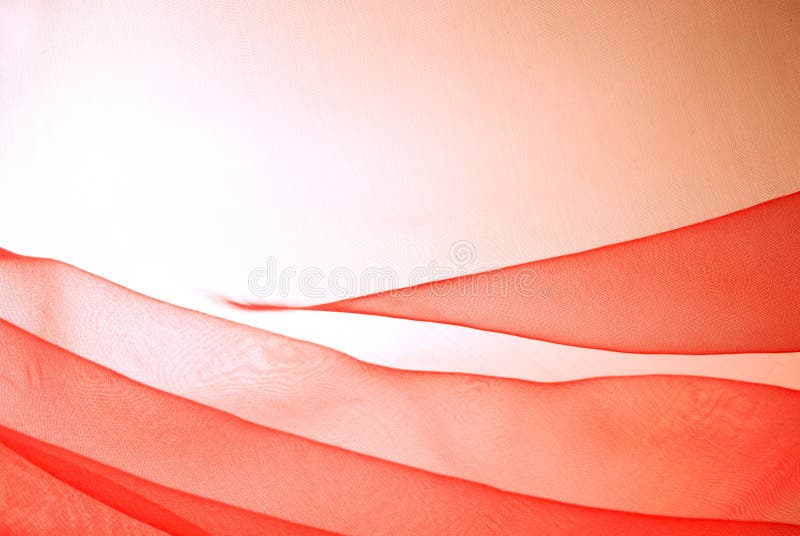 Abstract red chiffon texture stock photography