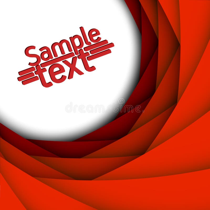 Abstract red 3d background