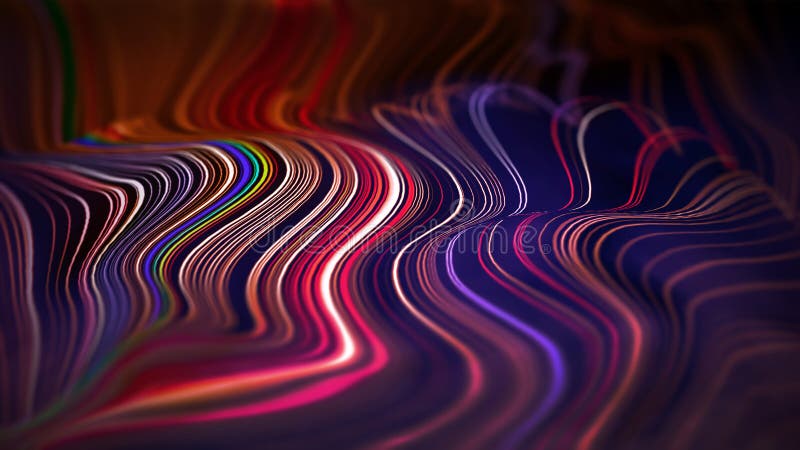 Abstract Red Geometrical Background. Connection structure. Science background. Futuristic Technology HUD Element stock image