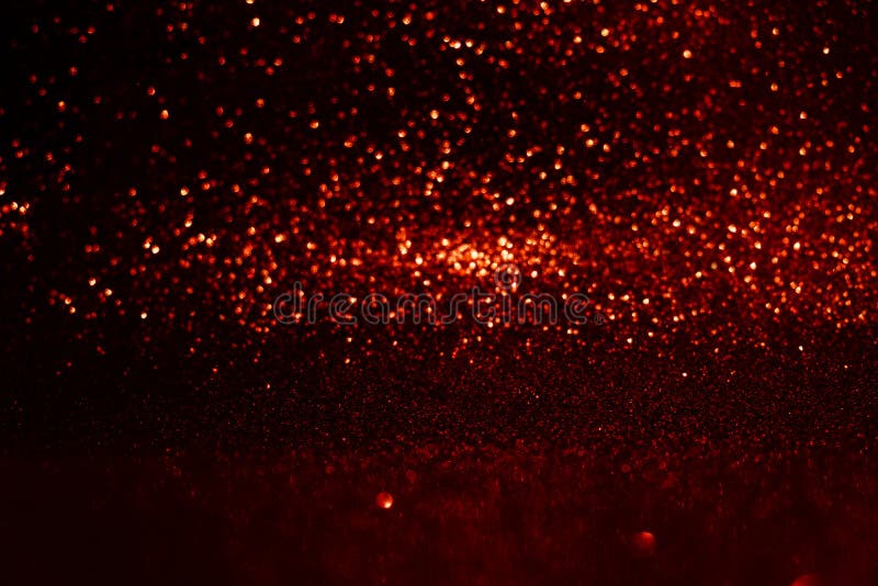 Abstract red sparkling bokeh background. royalty free stock image.