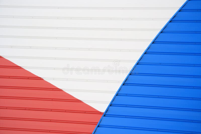 Abstract Red White and Blue