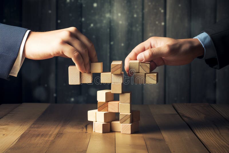 An Abstract Representation of Negotiation Dynamics Stock Illustration ...