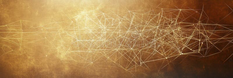 Abstract representation of an open network with interconnected lines, creating a warm backdrop and ample space for additional text. Additional warm light stock images, royalty-free photos and pictures