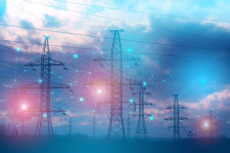 An abstract representation of solving problems using artificial intelligence to increase reliability and reduce losses and acciden royalty free stock photo
