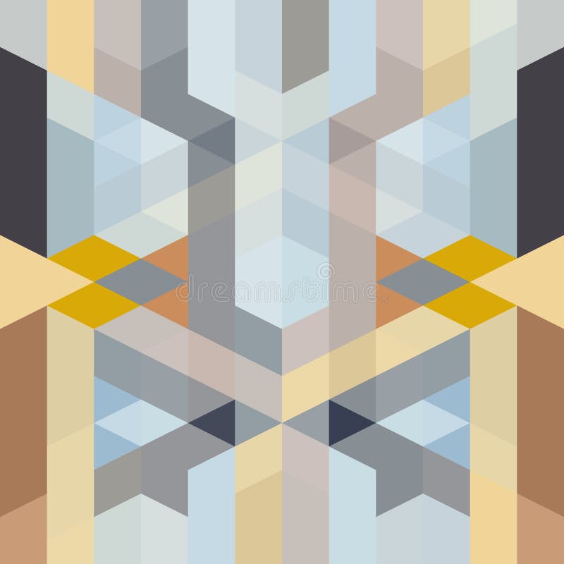 Abstract retro art deco geometric pattern royalty free illustration