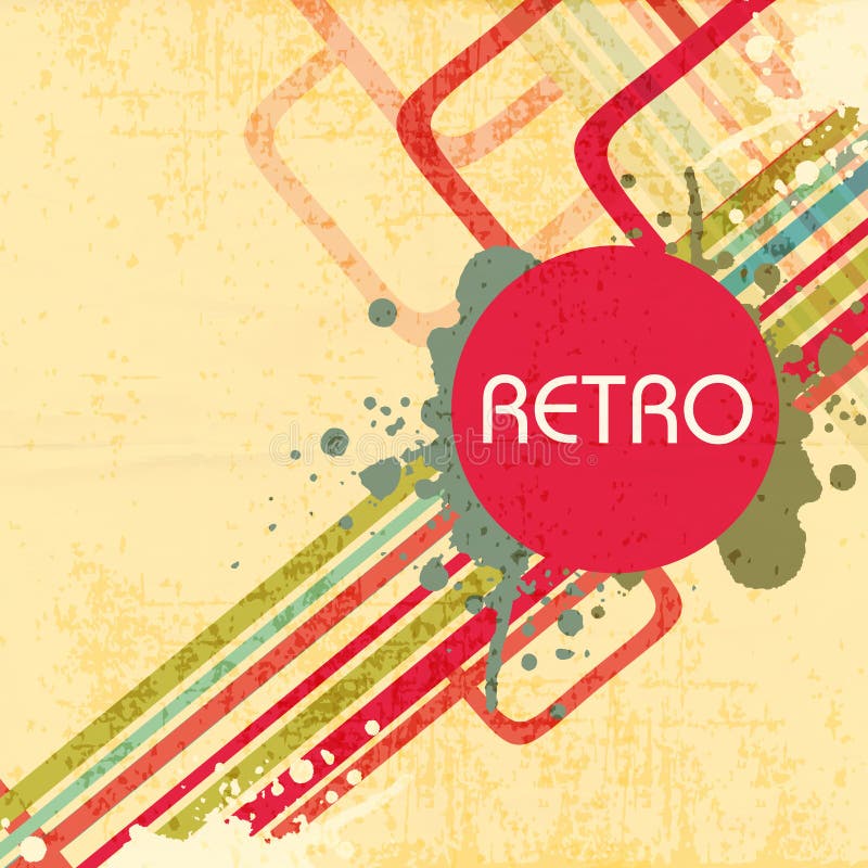 Abstract retro grungy background. stock illustration Abstract retro grungy background. stock illustration