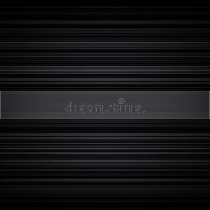Abstract retro striped black and grey background
