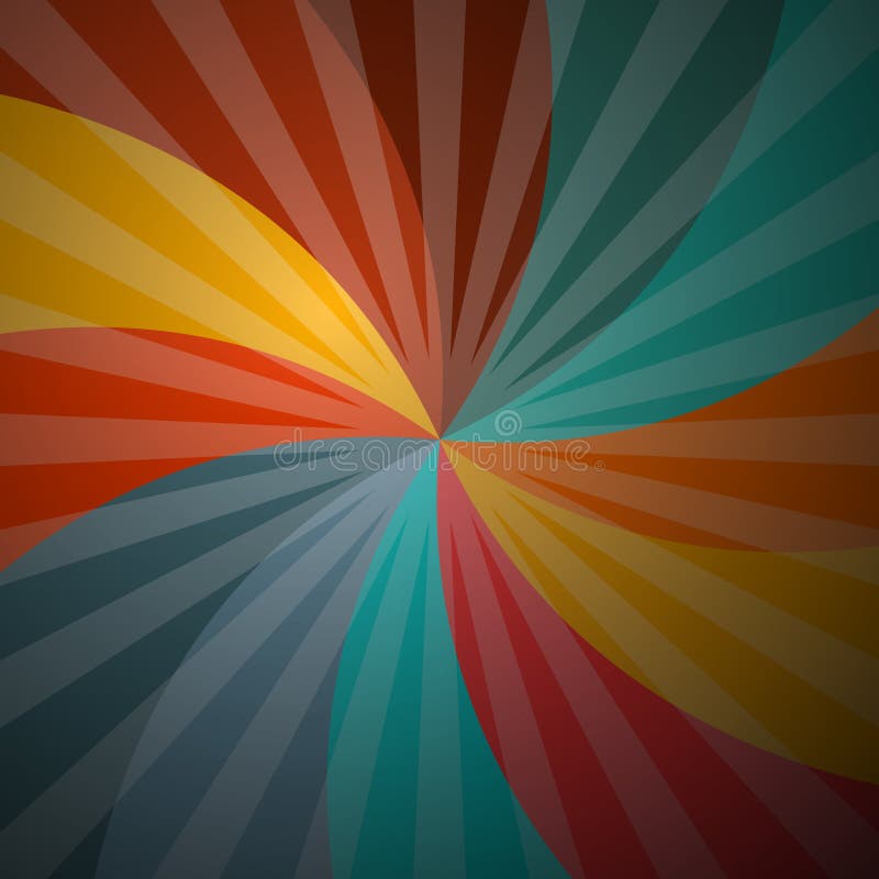 Abstract Retro Vector Background