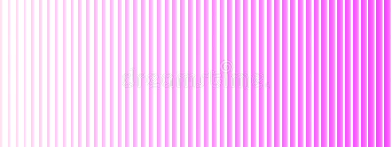 Abstract ribbed glass texture with vibrant magenta gradient. Futuristic vertical stripe background vector illustration