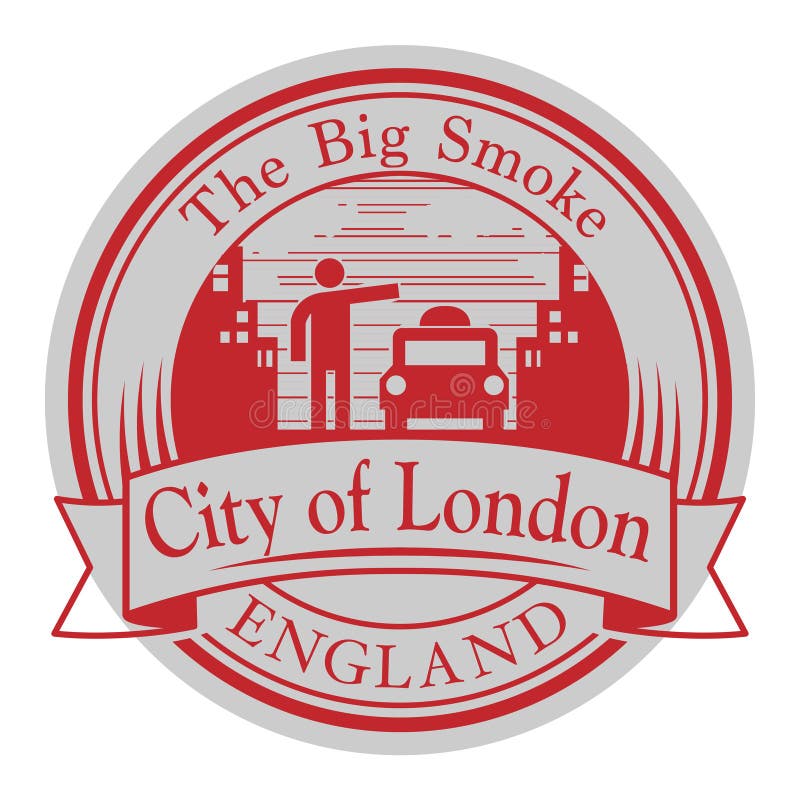 Abstract Rubber Stamp with London, England Stock Vector Illustration