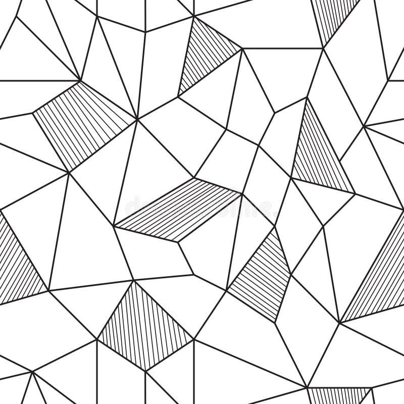 Abstract Vector Seamless Stripe Wallpaper. Vector abstract seamless pattern vectors