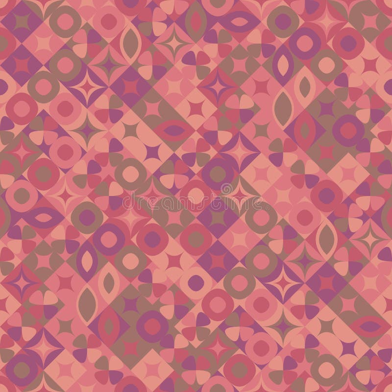 Abstract seamless colorful diagonal curved shape pattern background vector illustration
