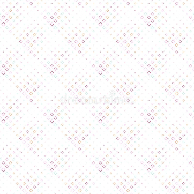 Abstract seamless colorful diagonal square pattern background vector illustration