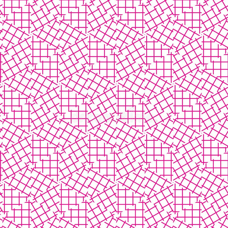 Abstract Seamless Geometric Ornament Pattern Of Grid Lines Graphic Design Background Vector Illustration stock illustration Abstract Seamless Geometric Ornament Pattern Of Grid Lines Graphic Design Background Vector Illustration stock illustration
