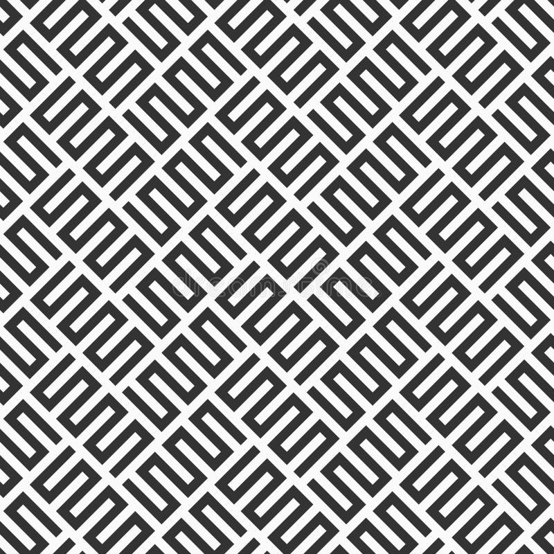 Abstract seamless lattice zigzag pattern. Modern stylish texture with trellis. Geometric grid. Diagonal arrangement. vector illustration Abstract seamless lattice zigzag pattern. Modern stylish texture with trellis. Geometric grid. Diagonal arrangement. vector illustration