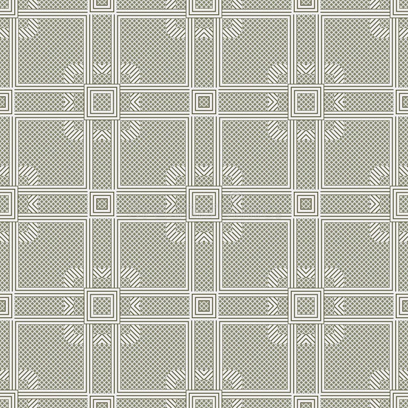 Abstract seamless pattern background. Repeating geometric texture stock illustration