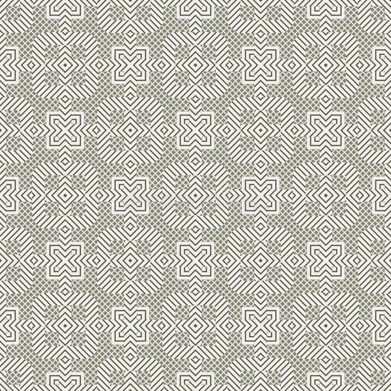 Abstract seamless pattern background. Repeating geometric texture. Modern stylish texture. Repeating geometric tiles with mosaic. Vector seamless pattern.