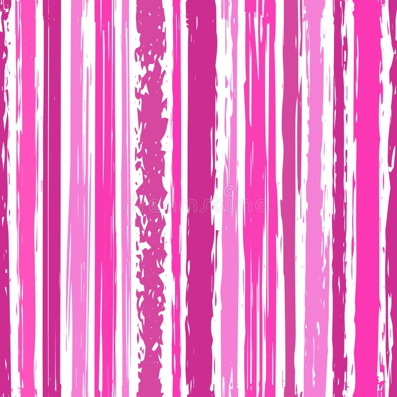 Abstract seamless pattern in pastel colors. Watercolor pink lines. Hand drawn striped. Paint brush strokes. Fashion texture. Styli