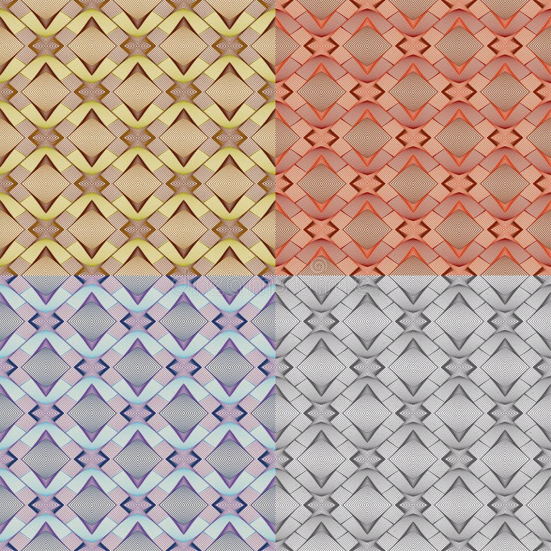 Abstract seamless pattern royalty free illustration