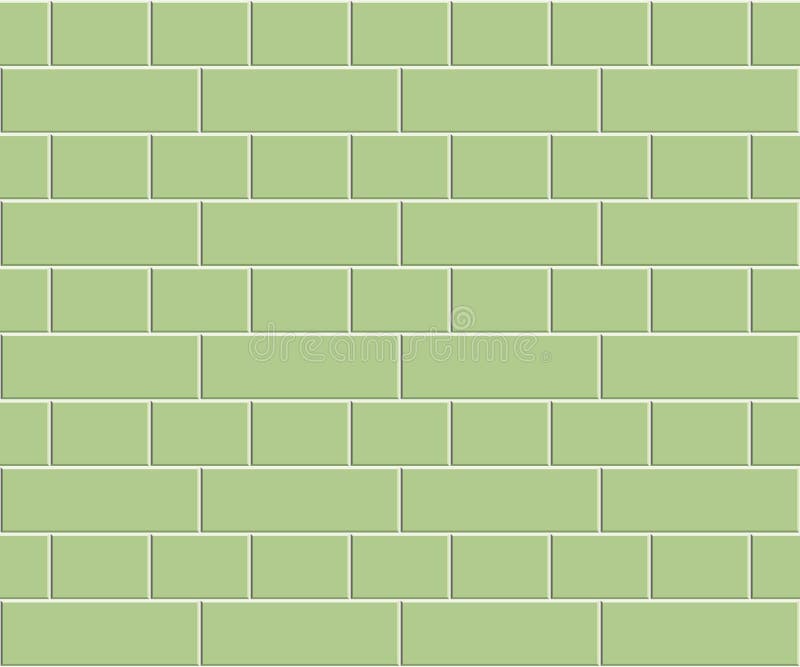 Abstract Seamless Rectangle Pattern Light Green Ceramic Floor Tiles Concrete Brick Wall Texture Vector Illustration Stock Vector Illustration Of Decorative Boundary 161735905