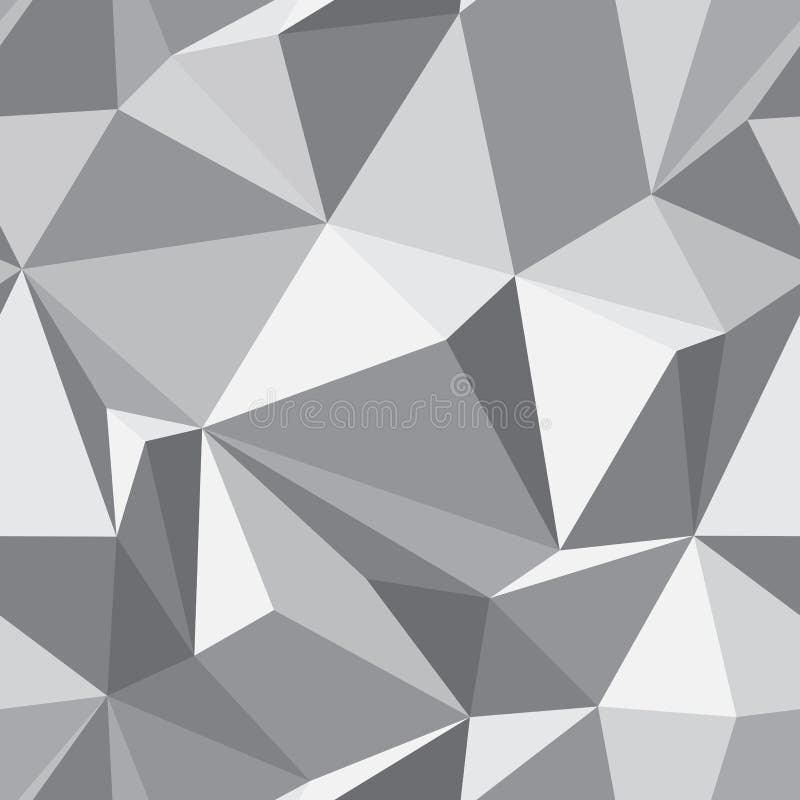 Abstracto sin costura textura gris de polígonos un rectángulo que delimita el área imprimible8 