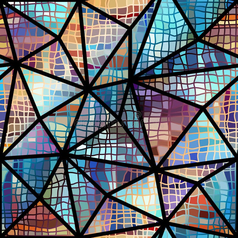 Abstract seamless triangle pattern.