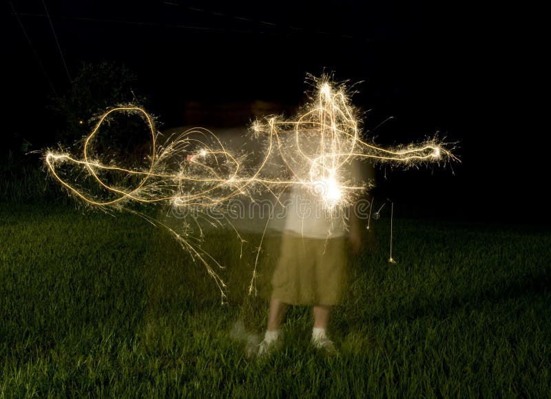 Abstract Shape from Sparklers