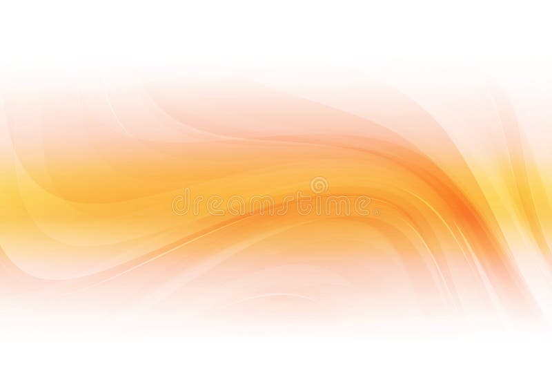 White Orange Curved Abstract Background Stock Vector - Illustration of  backdrop, contemporary: 139074776