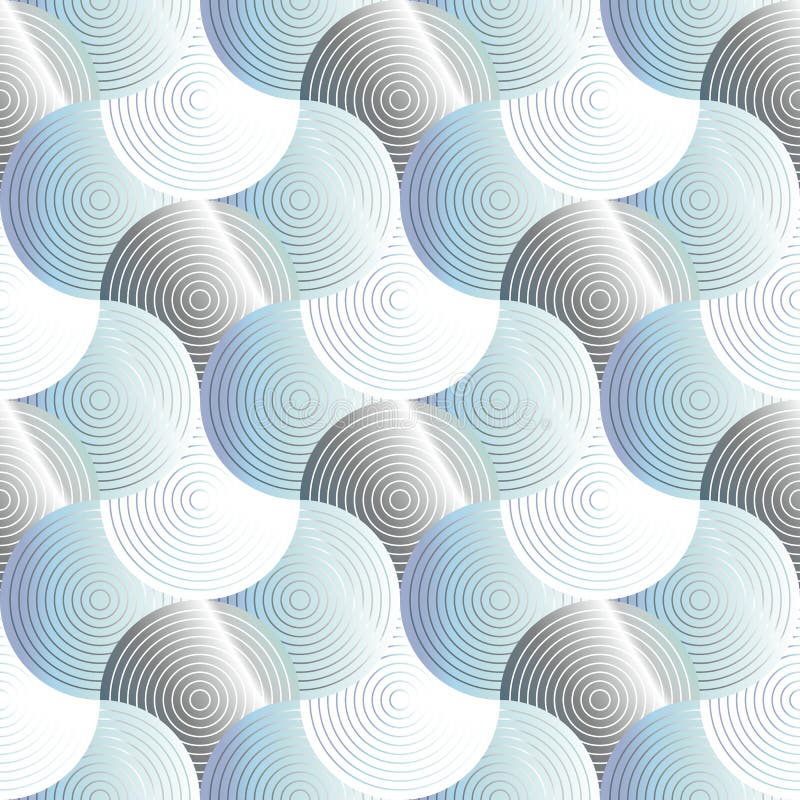 Abstract shimmering blue wave seamless pattern vector illustration Abstract shimmering blue wave seamless pattern vector illustration