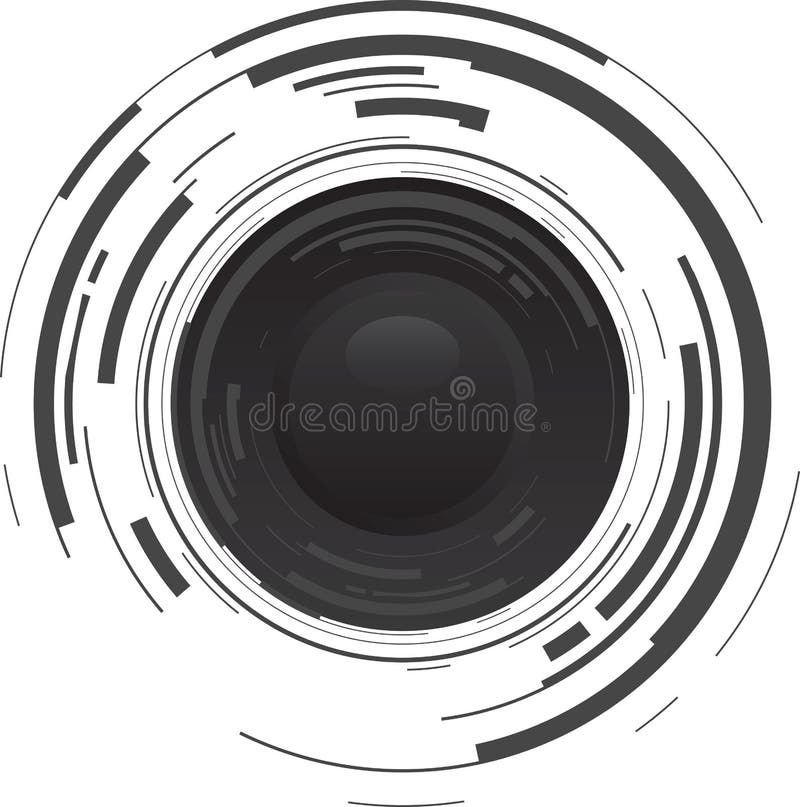 Abstract shiny button royalty free illustration